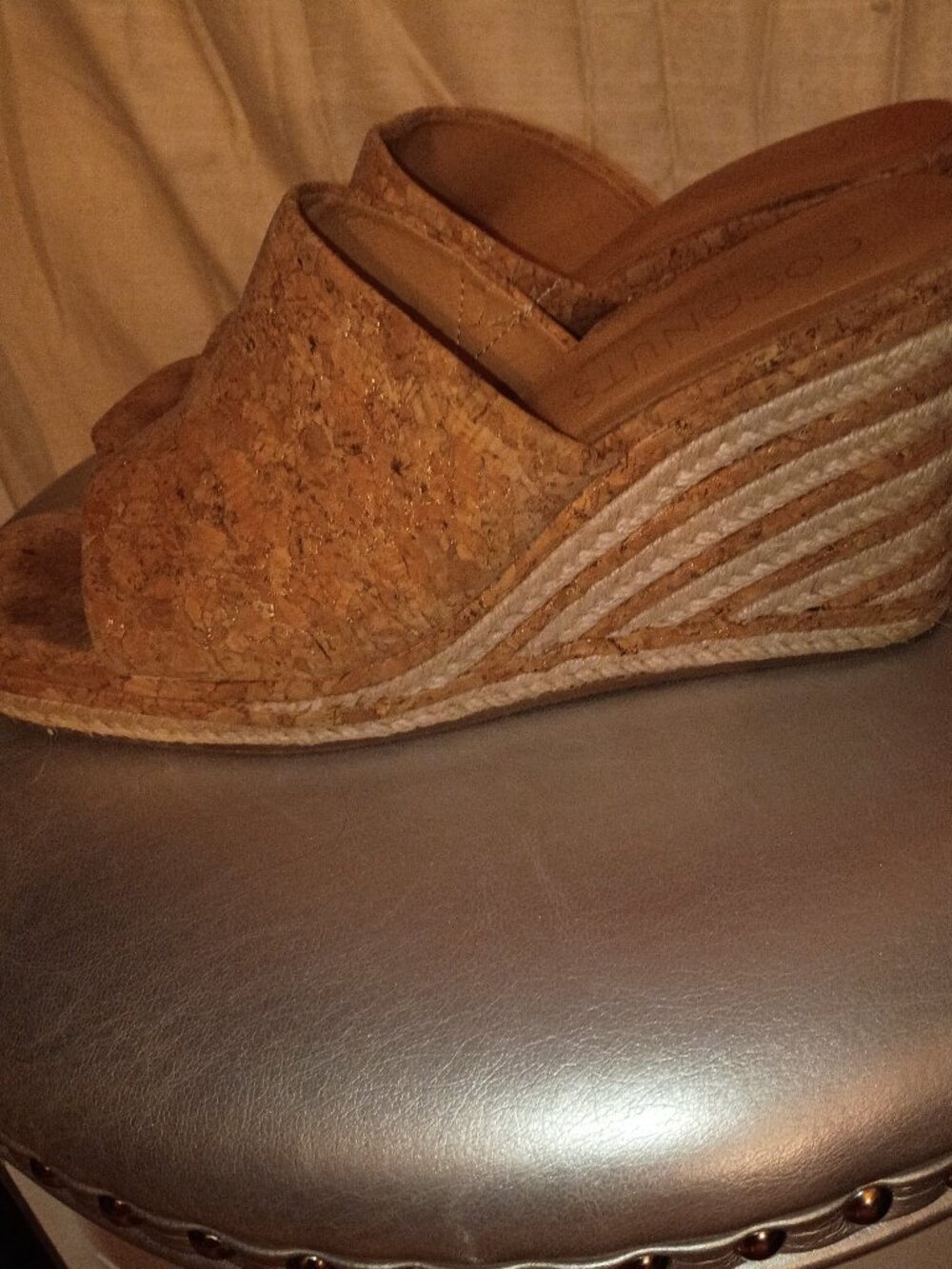 Women's Size 9 Coconuts by Matisse Square Toe Wedge Sandal
